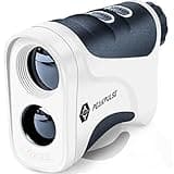PEAKPULSE Golf Laser Rangefinder for Golf Range Finder Distance Finder with Slope Mode, Flag Pole Locking Vibration︱Fast Focus System
