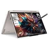 LENOVO Yoga 9i Laptop, Intel Core i7-1360P, 14"" 2-in-1 2.8K OLED Touch Laptop, 16 GB DDR5 RAM, 2 TB PCIe SSD, Intel Iris Xe Graphics, Backlit Keyboard, Windows 11 Home, Oatmeal, Gray