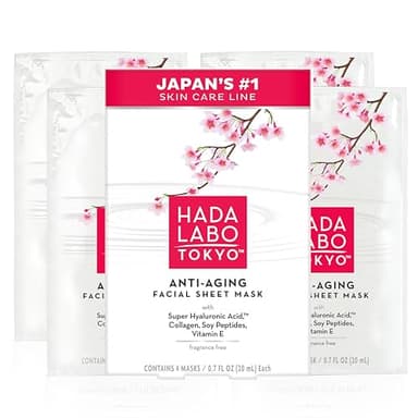 Hada Labo Tokyo Ultimate Anti-aging Facial Mask - 0.7 Oz