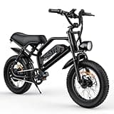 AVDLBIKE Electric Bike, 16'' Fat Tire eBike for Teens/Adults, 500W E-Bike with 36V/12.8Ah Removable Battery, 22MPH 45 Mile Range Commuting Electric Mountain Bike with Dual Disc Brakes