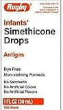 Newborns, Infants & Children Gas Relief Simethicone 20 mg/0.3ml Drops Dye Free Generic for Mylicon 1 oz (30ML), (Pack of 3)