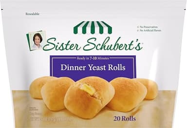 Sister Schubert's, Dinner Yeast Rolls 20 Count, 26 Ounce