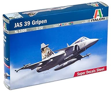 Jas 39 Gripen Aircraft Model Italeri 1306S