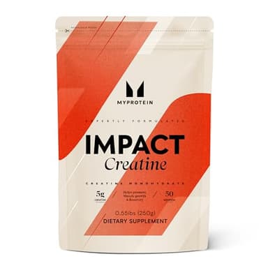 Myprotein Creatine Monohydrate Powder, 50 Servings (0.55lbs) Pure Unflavored Creatine Powder, Post/Pre Workout Supplement for All Sports & Exercises