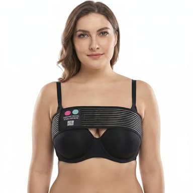 Everyday Medical Breast Implant Stabilizer Band I Post Surgery Breast Augmentation and Reduction Strap I Chest Belt I Breast Support Bandage I One Size Fits All