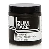 Indigo Wild Zum Face Sugar Facial Scrub - Charcoal - 4 oz