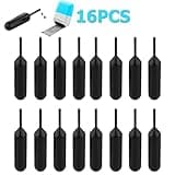 16 PCS Ink Refills for Identity Theft Protection Roller Stamps, Black Replacement Rolling Refill Ink for Confidential Roller Stamp Anti Theft Privacy