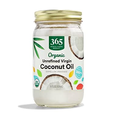 365 by Whole Foods Market, Organic Unrefined Coconut Oil Virgin, 14 Fl Oz