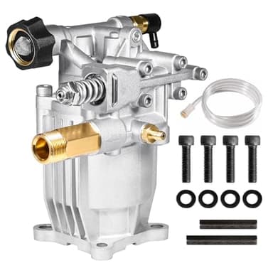 YAMATIC 3/4" Shaft Horizontal Pressure Washer Pump 3000 PSI @ 2.5 GPM Replacement Pump for Power Washer Compatible with Homelite, Troybilt, Simpson, Honda gc160 AR rmv 2.5g30 and More