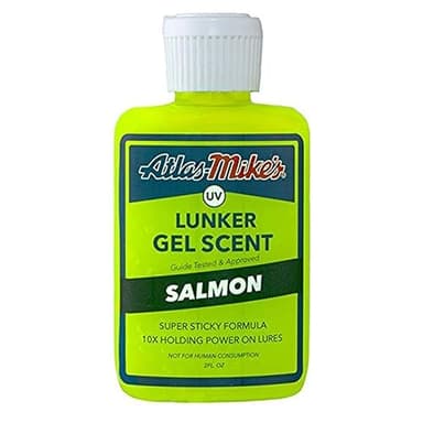 Atlas Mike's 6314 UV Gel Scent, Salmon, 2 oz.