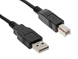 MaxLLTo 6FT Type A Male to Type B Male Cable Data Transfer Host Cable For Yamaha YPG-535 88-key Portable Grand Graded-Action USB Keyboard, EZ-220 61-Key Portable Keyboard