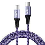 100W/5A USB C Cable PD Fast Charging Type-C to Type-C Android Charger Cord for Motorola Razr,Edge+,G Play,G Power,G Stylus,G Fast,G9,G8 Plus, Samsung Galaxy A14,A13,a24,S23,S22 Ultra,S21FE,S20,Note 20