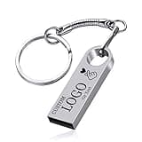 Custom 2.0 USB Flash Drive, 2GB, 4GB, 8GB, 16GB, 32GB, 64GB, 128GB, Personalized Name Logo Engraving U Disk for Photos, Videos, Music, Files Storage Expansion and Backup