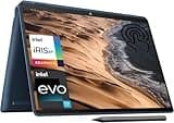 HP Spectre x360 2-in-1 Core i7-13700H 512GB SSD 16GB 16" 3K+ (3072x1920) Touchscreen WIN11 Nightfall Black Backlit Keyboard FP Reader w/Stylus Pen (Renewed) (7H0Z9UAR#ABA)