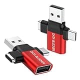 BUISAMG Data Blocker, 4-in-1 Universal USB Data Blocker, Protection from Illegal Downloading, Hacking Proof 100% Guaranteed, for iPhone 15 16 and Any USB Device Charging. 2-Pack
