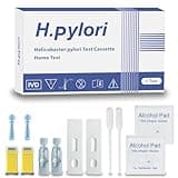 H Pylori Test Kit, Helicobacter Pylori Home Test Kit – Quick, Accurate Results in 10-15 Minutes, No Lab Visit Needed, Includes 2 Tests for Easy Monitoring - H Pylori at-Home Test Kit.