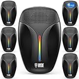 2025 Upgraded Ultrasonic Repeller & Insect Indoor Repeller,Ultrasonic and Repellent for Roach,Rodent,Mouse,Bugs,Mosquito,Mice,Spider,Ant,3 Mode Switching,6 Packs