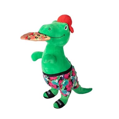 Fringe Studio Pizzasaurus REX Plush Dog Toy, Pet Shop Collection (314431)