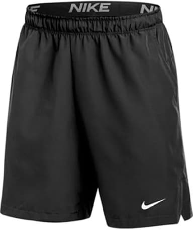 Nike Mens Shorts Dri-Fit Flex Woven Shorts 7inch (US, Alpha, Large, Regular, Regular, Black)
