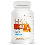 SaltWrap Mag 3D – Daytime (Non-Drowsy) Leg Cramp & Muscle Relief Support - Natural Supplement for Muscle and Nerve Health with Turmeric, Alpha Lipoic Acid & Magnesium