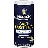 Morton Salt Substitute, Sodium Free, 3.12 Ounce