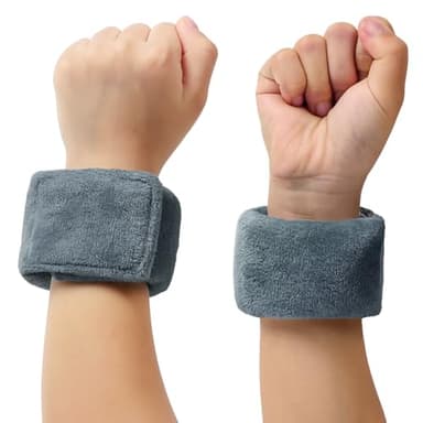 Two Pack Sensory Weighted Bracelets for Kids with SPD ADHD and Autism, Deep Pressure Input for Calming and Focus, Increase Hand Stability and Sensory Awareness