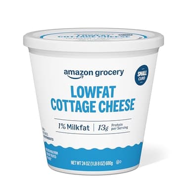 Amazon Grocery, Low Fat Cottage Cheese, Small Curd, 24 Oz (Previously Amazon Fresh, Packaging May Vary)