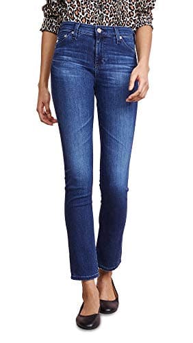 AG Adriano Goldschmied Women's Mari High Rise Slim Straight Jean, 5 Years Blue Essence, 26