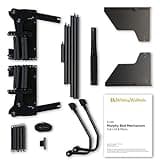 Wilding Wallbeds Murphy Bed Mechanism Hardware Kit (Universal Size Fits King, Queen, Full, & Twin) Spring Lift, Heavy Duty Powder-Coated Steel Vertical Wall Mount, DIY Wallbed, Supports Up to 2,000lbs