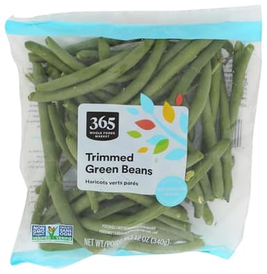 365 by Whole Foods Market, Trimmed Green Beans, 12 oz