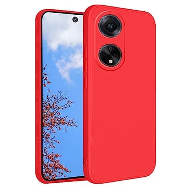 Yarxiawin Compatible with Oppo A98 Case Silicone Purple Oppo A98 5G Phone Case Shockproof Thin Protective Case Soft Anti-Fingerprint Cover