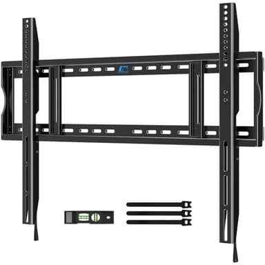 Heavy Duty Fixed TV Wall Mount for 48-150 Inch Large TVs up to 330lbs & 900x600mm VESA, Low Profile Slim TV Mount Bracket, Fits 16"/18"/24"/32" Wood Studs, for Most 65+ 75+ 85 86 90 98 100 120 150 TV