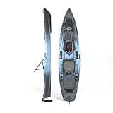 Shearwater 125 Fishing Kayak: 12.5ft, Summit Seat, Versa Pod, Gravity Rudder Kit - Built for Versatility, Speed, and Stability (Slate Blue)