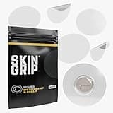 Skin Grip Adhesive Patches for Dexcom G7 & Stelo CGM – Waterproof & Sweatproof Cover for Continuous Glucose Monitor Sensor, Stays Secure for 10-15 Days – 20 Pack, Clear