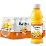 Tropicana 100% Juice Orange Blend, Single Serve, 10 fl oz Bottles (Pack of 24) - Real Fruit Juice, Vitamin C Rich, No Added Sugars, No Artificial Flavors