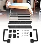 vikofan DIY Murphy Bed Kit - Queen & Full Size Hardware Kit, 60,000 Cycles Heavy Duty, Easy to Install Bed for Space-Saving Hidden Wall Storage - Includes Screws