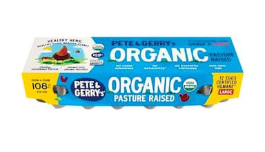 Pete & Gerry's Organic Pasture Raised Eggs Large 12 Ct