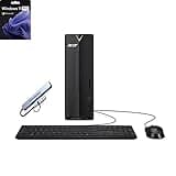 acer Aspire Desktop | 64GB RAM | 2.5TB Storage (2TB SSD+512GB Docking Station Set | Windows 11 Pro with Microsoft Office Trial | Dual-Core Intel Celeron | Keyboard & Mouse | Wi-Fi | Black