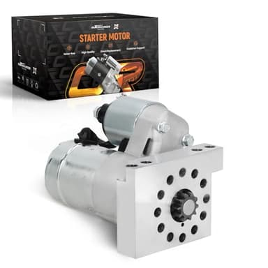 maXpeedingrods High Torque Mini Starter 19695 for Chevy SBC BBC 262 305 307 327 350 454 with 153 168 Tooth Flywheel 1.4kW / 1.88HP S114-823 S114-823S