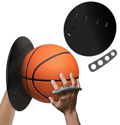 Lintriguingly Basketball Shooting Trainer - Adjustable Hand Placement Corrector Eliminate Off-Hand Interference with Bonus 5.3" Shooting Aid - Basketball Training Equipment Accessories—M