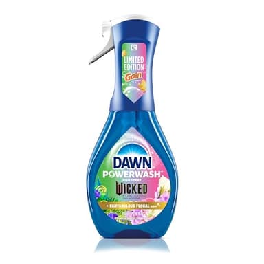 Dawn Powerwash Spray, "Wicked: For Good" Limited Edition Dish Soap, Dishwashing Liquid, Fantabulous Floral, 1 Starter Kit, 16 Fl Oz