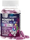 Multivitamin for Women - Vitamin A, C, D, E, B12, & Iron, Daily Women's Multivitamin, Energy & Immune Support, Biotin & Zinc for Bone & Skin Health, Woman's Vitamins & Minerals Multi - 120 Softgels