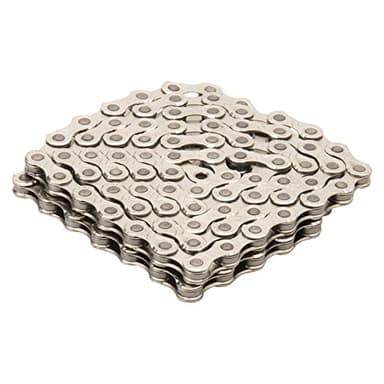 KMC E11 Chain 11-Speed | Designed for E-Bikes | Mountain Bike/Road/Gravel | Compatible with All Major Brands | Missing Link Included | Silver