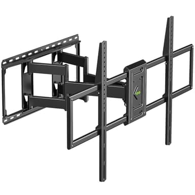 USX MOUNT Heavy Duty Full Motion TV Wall Mount for 60-120 Inch TVs, Holds 220lbs, 28" Extension Wall Bracket, Preassembled TV Mount for 65" 75" 85" 90" 98" 100", Max VESA 900x600mm, Fits 12-24" Studs