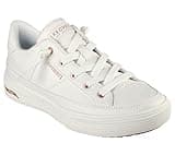 Skechers Women's Arch FIT Arcade-ON My Way Sneaker, White, 8