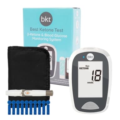 BEST KETONE TEST | Dual Blood Ketone and Blood Glucose Test Meter (TD-4279) | METER ONLY