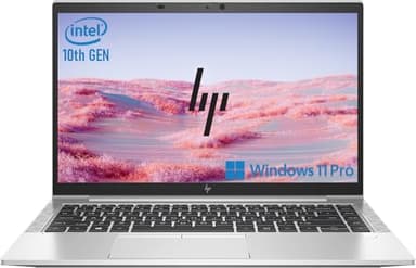 HP EliteBook 840 G7 14" FHD Laptop, Quad-Core i5-10310U, 16GB DDR4 RAM, 256GB SSD, Backlit Keyboard, HDMI, Windows 11 Pro (Renewed)
