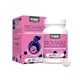 Nutramax Laboratories Proviable Digestive Health Supplement Multi-Strain Probiotics and Prebiotics for Dogs, With 7-Strains of Bacteria, 60 Chewable Tablets