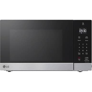LG Countertop Microwave, 0.9 cu. ft., Stainless Steel, 18.75x14x10.69 Inch, Smart Inverter, NeoChef, 1000 Watts