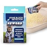 NEWORD Health Monitoring Cat Litter Additive - Detect Blood in Urine with Color-Changing Technology, Vet-Approved, Safe for All Cat Breeds - Easy Home Testing for Cat Health Care